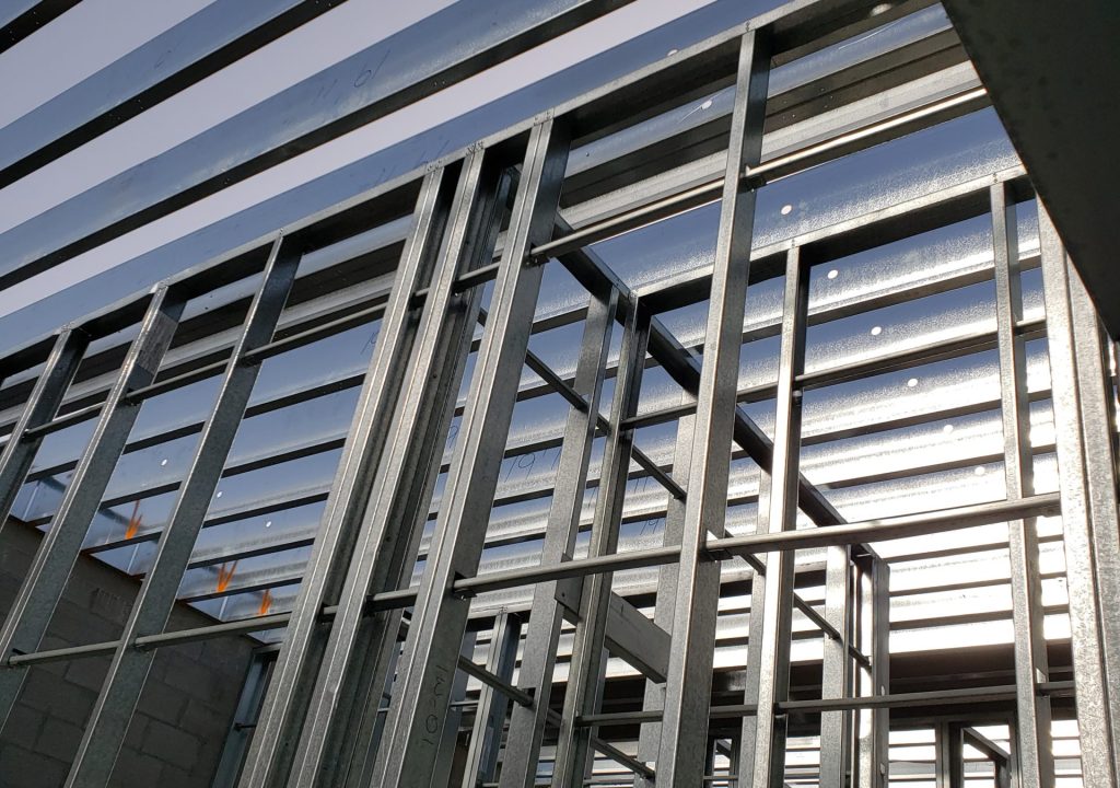 Steel frame barndominium in Mississippi