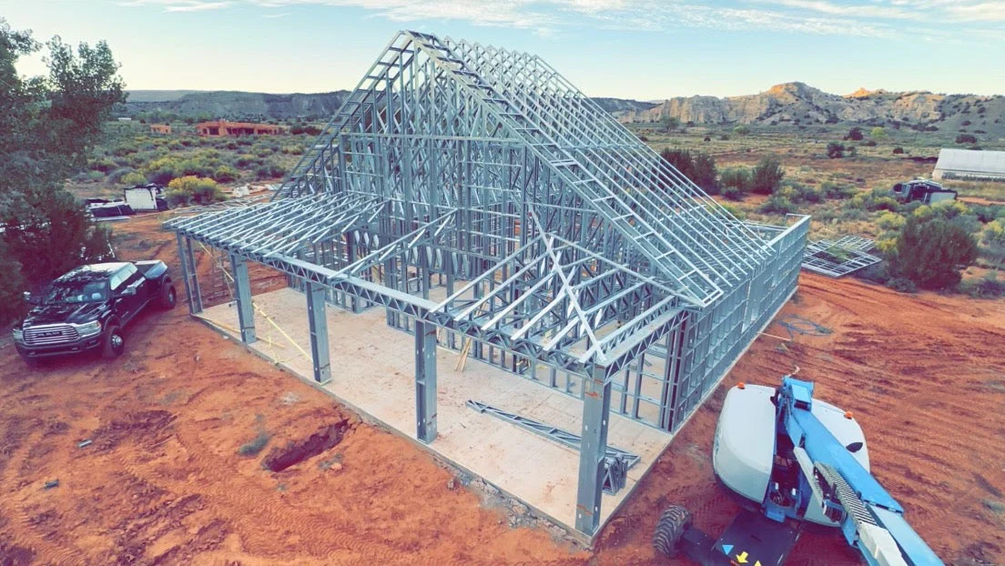 Aerial barndo steel kit in Mississippi